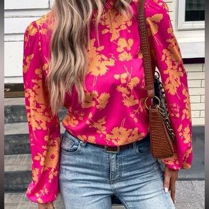 Floral blouse